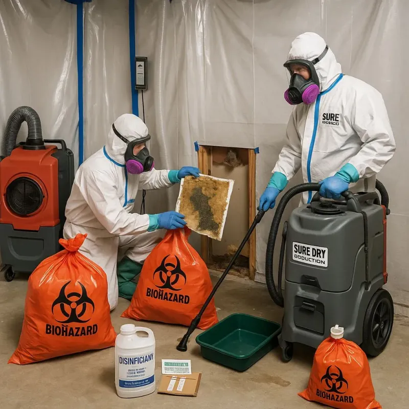 Contaminated Water Handling Protocols process in Cherry Hill, VA
