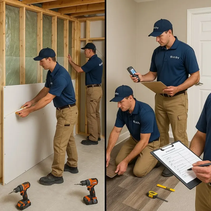 Repairs and Reconstruction process in Cherry Hill, VA